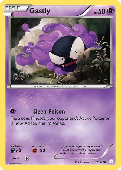 Gastly [Reverse Holo] #33