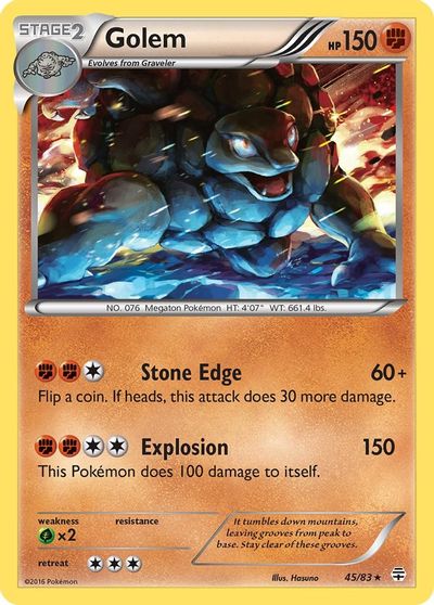 Golem [Reverse Holo] #45