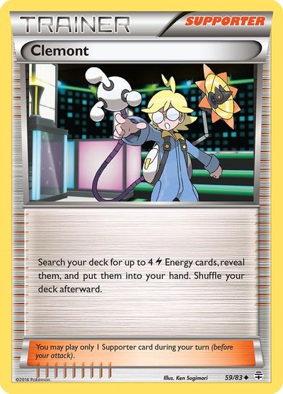 Clemont [Reverse Holo] #59