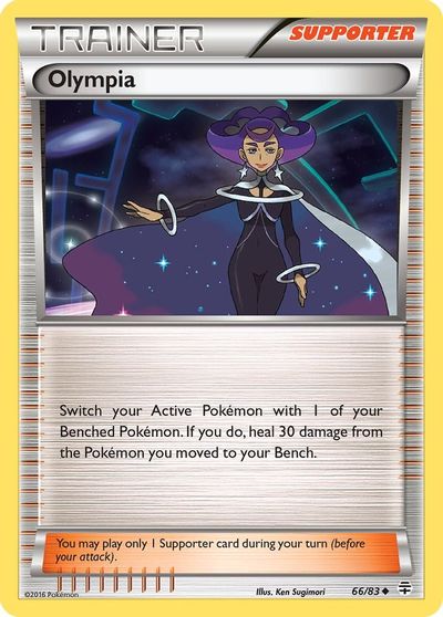 Olympia [Reverse Holo] #66