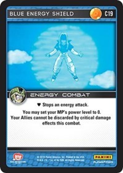 Blue Energy Shield Panini Perfection Dragon Ball Z Tcg Tcgplayer Com