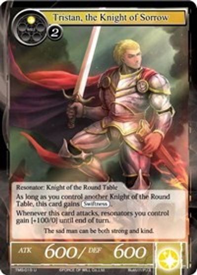 Sorrow The Moonlit Savior Force, Tristan Of The Round Table