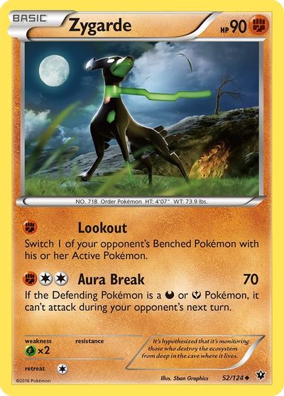 Zygarde [Reverse Holo] #52