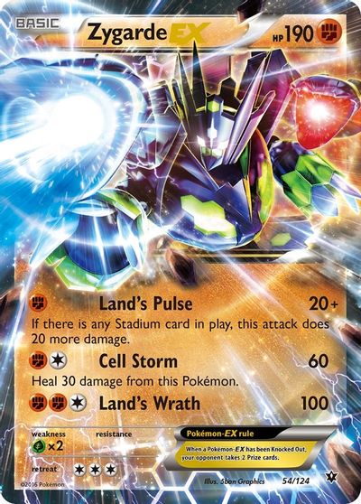 Zygarde EX #54