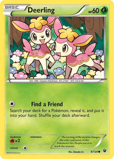 Deerling [Reverse Holo] #8
