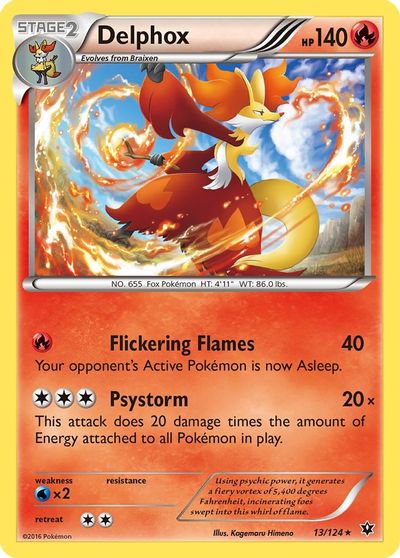 Delphox [Reverse Holo] #13