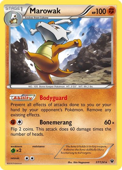 Marowak [Reverse Holo] #37