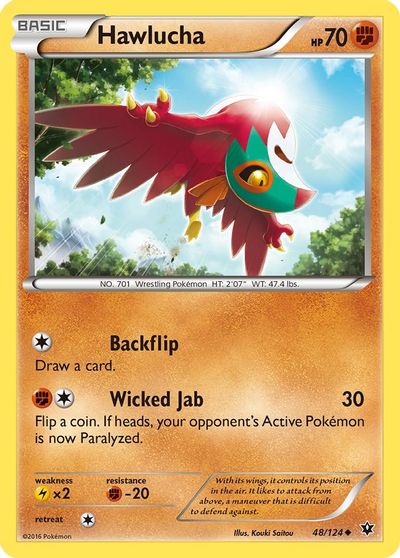 Hawlucha [Reverse Holo] #48