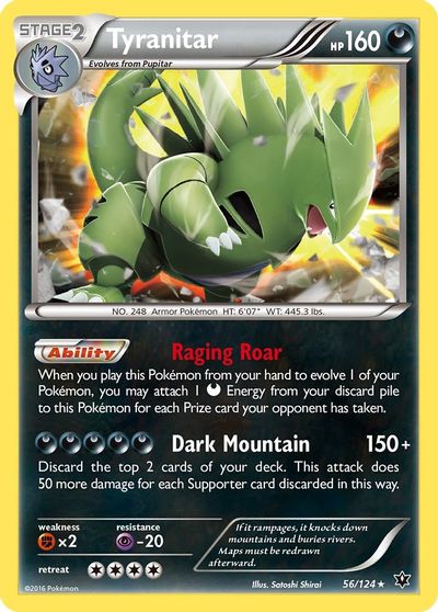 Tyranitar [Reverse Holo] #56