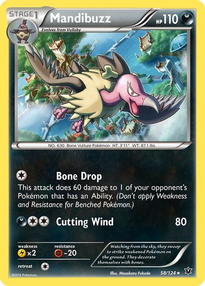 Mandibuzz [Reverse Holo] #58