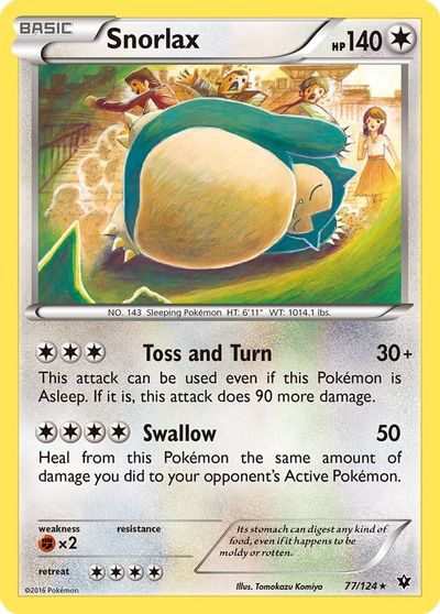 Snorlax [Reverse Holo] #77