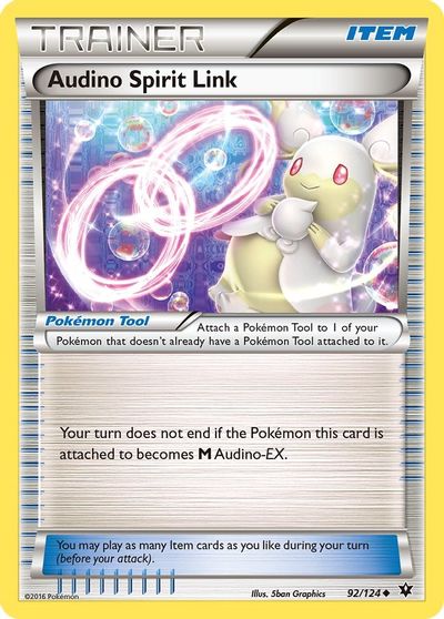 Audino Spirit Link [Reverse Holo] #92