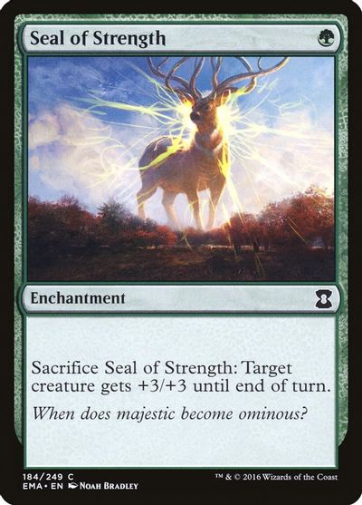 Seal Of Strength Eternal Masters Magic The Gathering Tcgplayer Com
