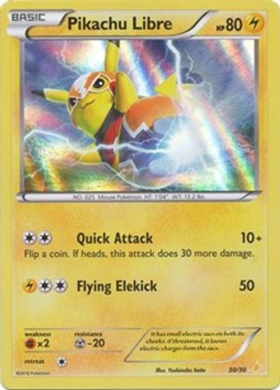 Pikachu Libre #30