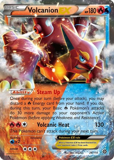 Volcanion EX #26