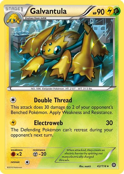 Galvantula [Reverse Holo] #42