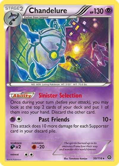 Chandelure [Reverse Holo] #50