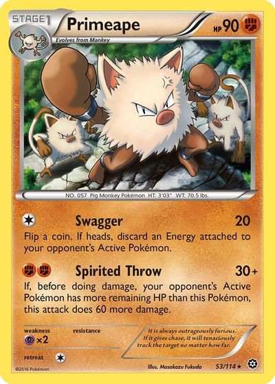 Primeape [Reverse Holo] #53