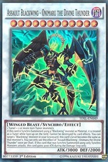 Assault Blackwing Onimaru The Divine Thunder The Dark Illusion Yugioh Tcgplayer Com