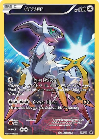 Arceus Xy116 Xy Promos Pokemon Tcgplayer Com