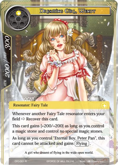 Dreaming Girl Wendy Curse Of The Frozen Casket Force Of Will Tcgplayer Com