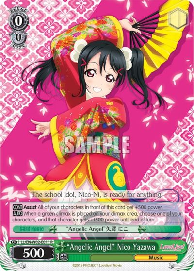 Angelic Angel Nico Yazawa Love Live Dx Vol 2 Weiss Schwarz Tcgplayer Com