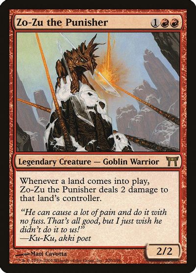 Zo Zu The Punisher Champions Of Kamigawa Magic The Gathering Tcgplayer Com