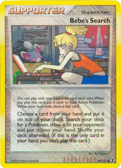 Bebe S Search 111 League Promo League Championship Cards Pokemon Tcgplayer Com