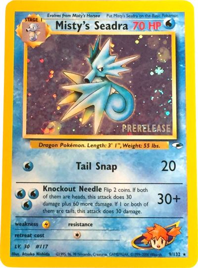 Misty's Seadra [Pre-Release] #9