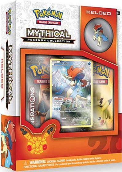 Keldeo Mythical Collection Box