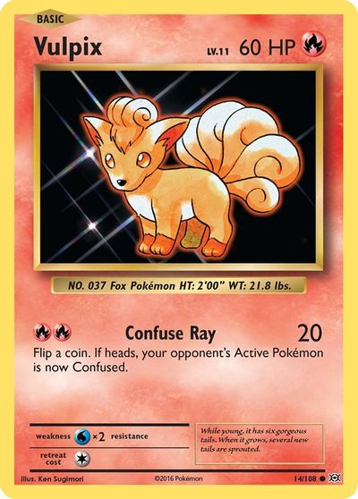 Vulpix [Reverse Holo] #14