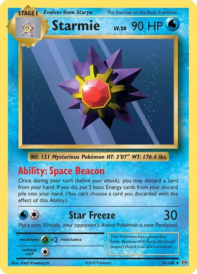 Starmie [Reverse Holo] #31