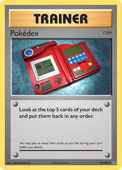 Pokedex [Reverse Holo] #82