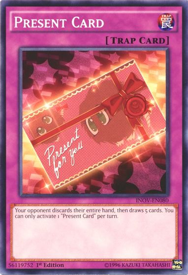 Present Card [1st Edition] INOV-EN080