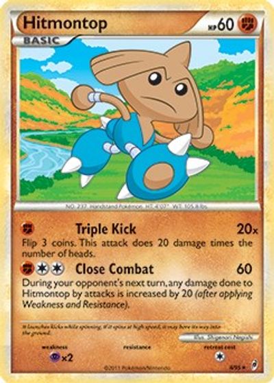 Hitmontop [Cosmos Holo] #8