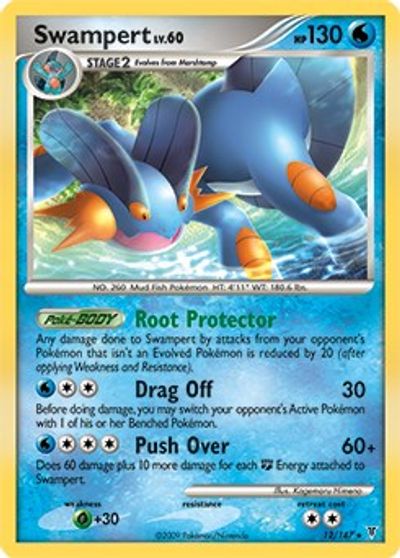 Swampert - 12/147 (DPPt Supreme Victors)