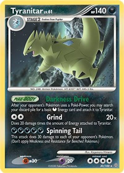 Tyranitar [Cosmos Holo] #30