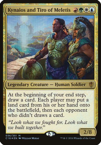 Kynaios and Tiro of Meletis Commander 2016 #36
