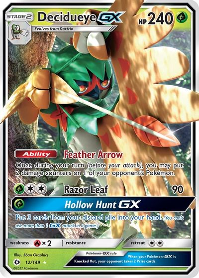 Decidueye Gx Sm Base Set Pokemon Tcgplayer Com