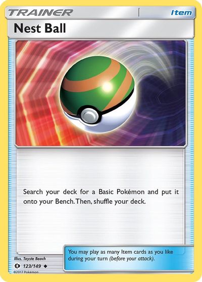 Nest Ball [Reverse Holo] #123