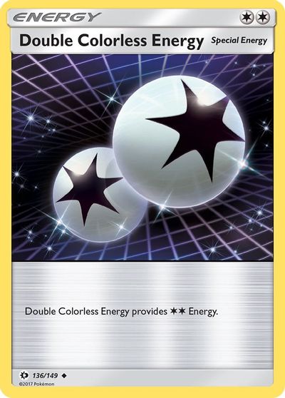Uncommon 1x Double Colorless Energy Unlimited Edition NM-Mint Pokem 96/102
