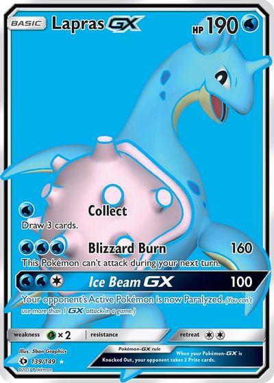 Lapras Gx #139