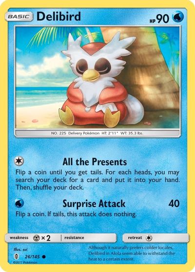Delibird [Reverse Holo] #26