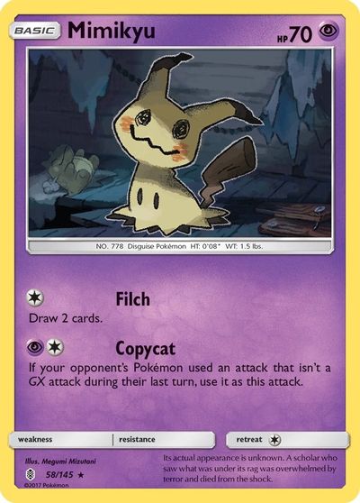 Mimikyu [Reverse Holo] #58