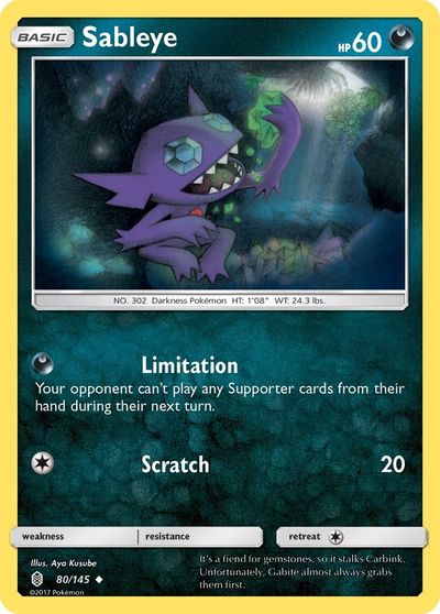 Sableye [Reverse Holo] #80