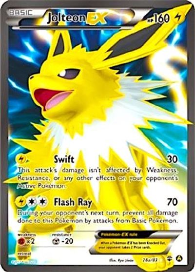 Jolteon EX #28a