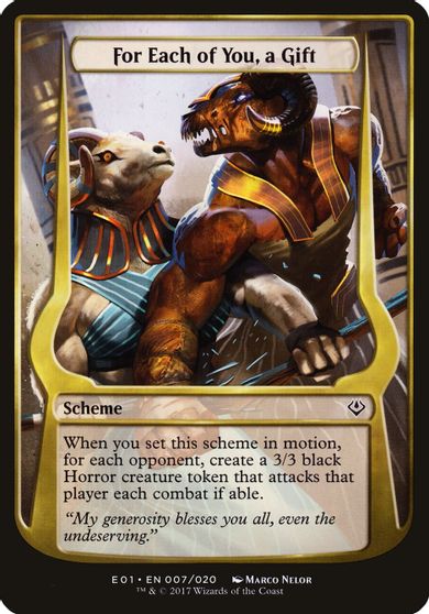 For Each of You a Gift Archenemy Nicol Bolas #7