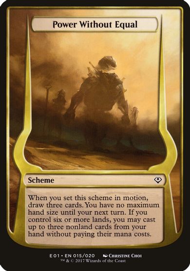 Power Without Equal Archenemy Nicol Bolas #15