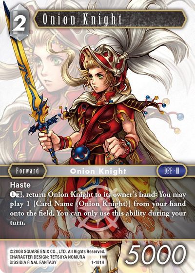 Onion Knight Opus I Final Fantasy Tcg Tcgplayer Com