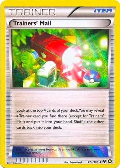 Trainers' Mail [Holo] #92a